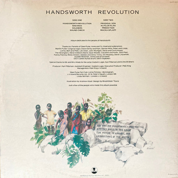 Steel Pulse - Handsworth Revolution - LP