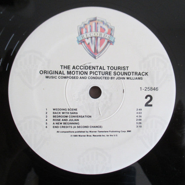 John Williams (4) - The Accidental Tourist (Original Motion Picture Soundtrack) - LP