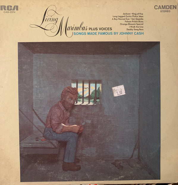 Living Marimbas Plus Voices* - Songs Made Famous By Johnny Cash - LP