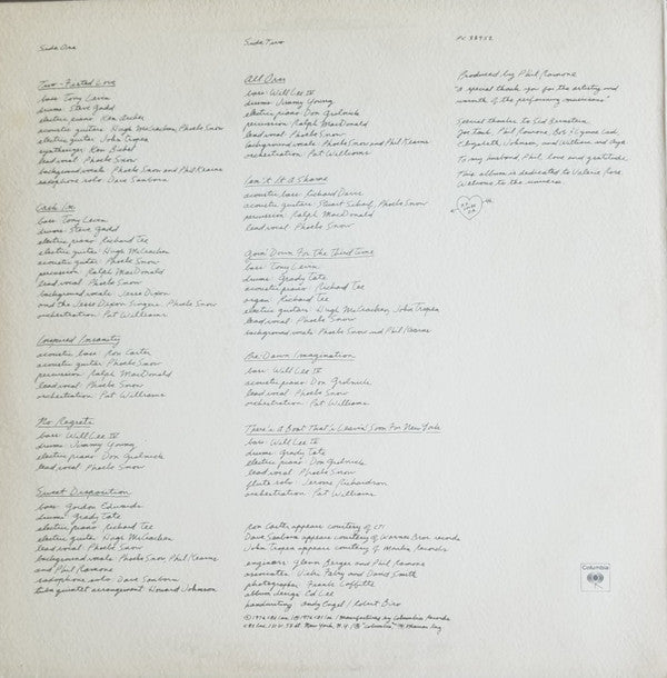 Phoebe Snow - Second Childhood - LP