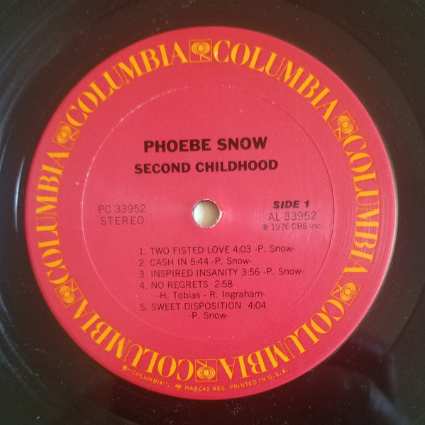 Phoebe Snow - Second Childhood - LP