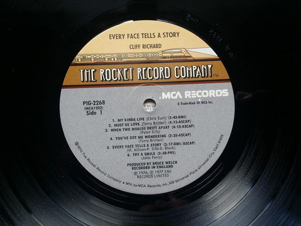 Cliff Richard - Every Face Tells A Story - LP