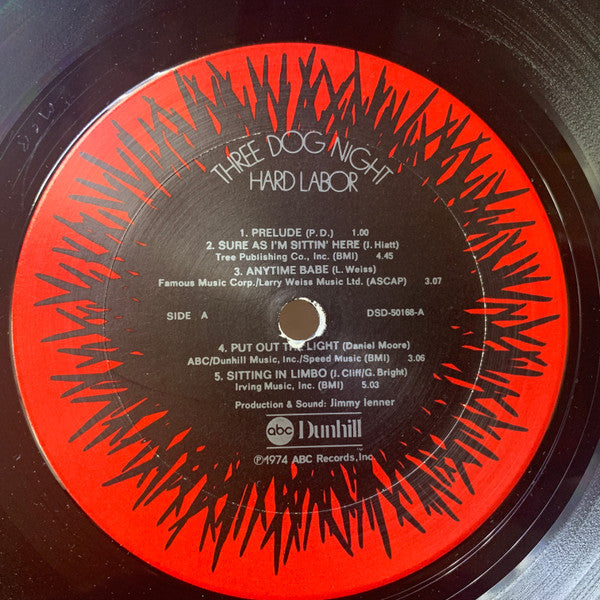 Three Dog Night - Hard Labor - LP