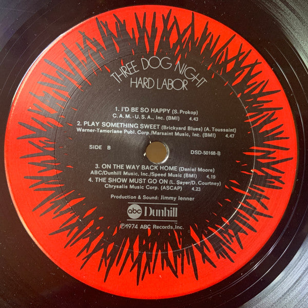 Three Dog Night - Hard Labor - LP