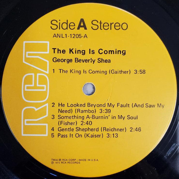 George Beverly Shea - The King Is Coming - LP