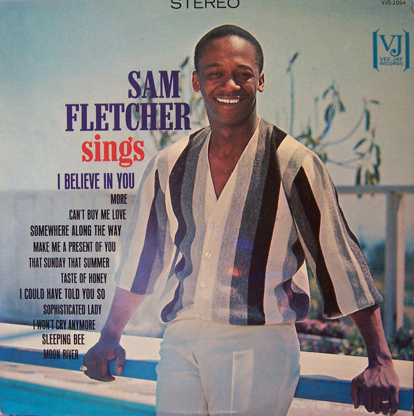 Sam Fletcher - Sings I Believe In You - LP