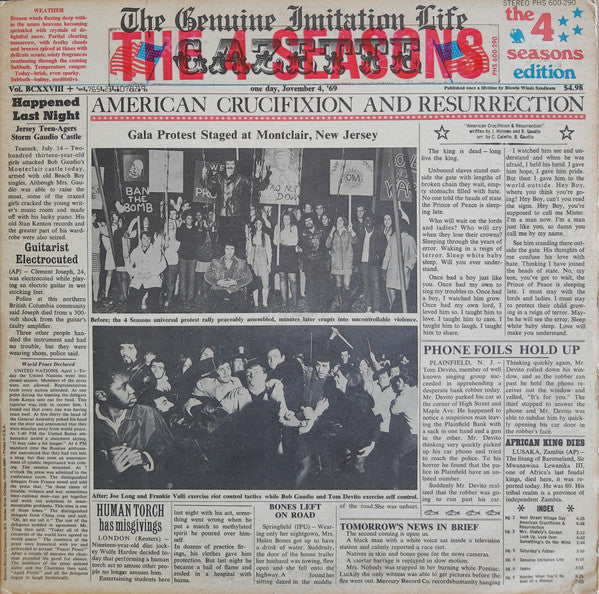 The 4 Seasons* - The Genuine Imitation Life Gazette - LP
