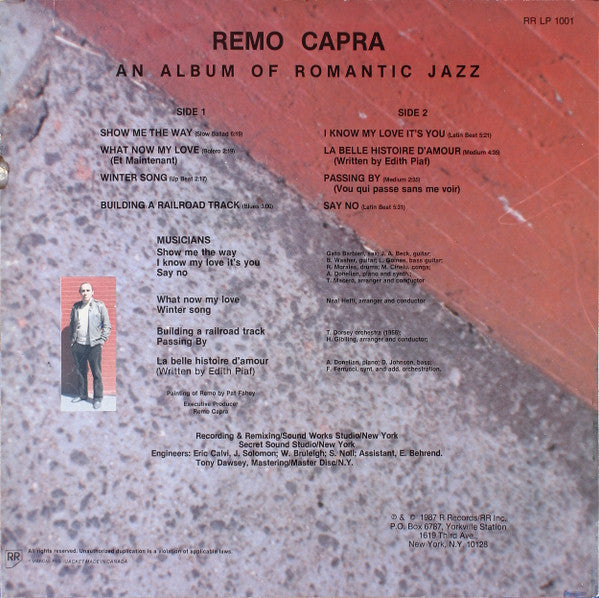 Remo Capra - Show Me The Way - LP
