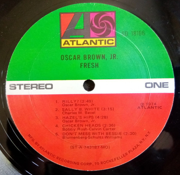Oscar Brown, Jr.* - Fresh - LP