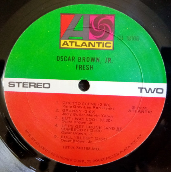 Oscar Brown, Jr.* - Fresh - LP