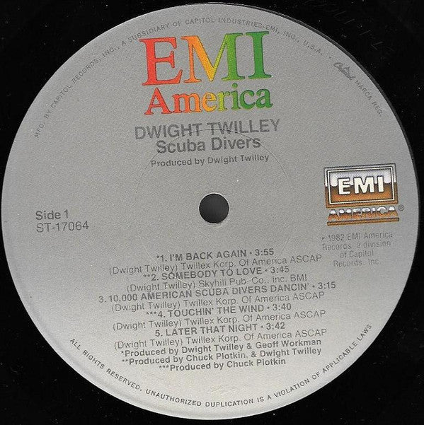 Dwight Twilley - Scuba Divers - LP