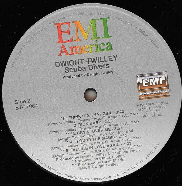 Dwight Twilley - Scuba Divers - LP