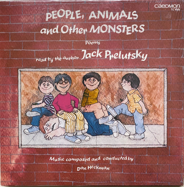 Jack Prelutsky - People, Animals And Other Monsters - LP