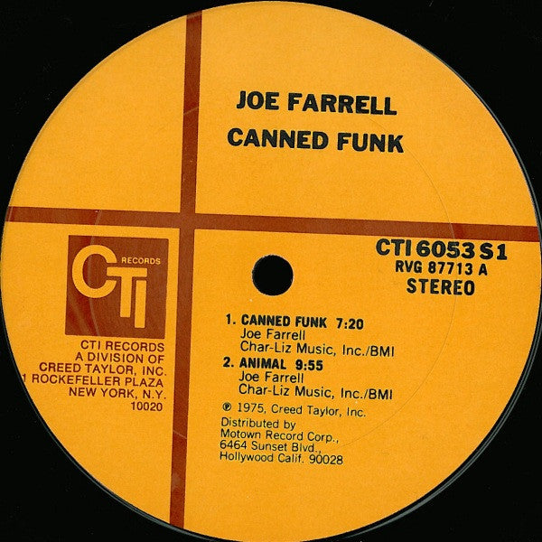 Joe Farrell - Canned Funk - LP