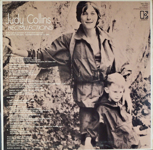 Judy Collins - Recollections - LP