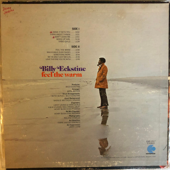 Billy Eckstine - Feel The Warm - LP