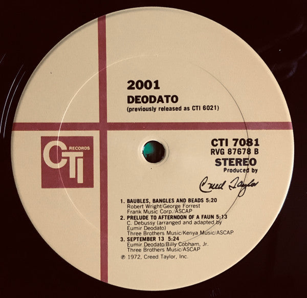 Deodato* - Prelude - LP