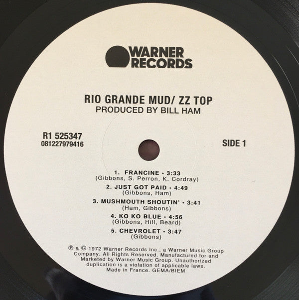 ZZ Top - Rio Grande Mud