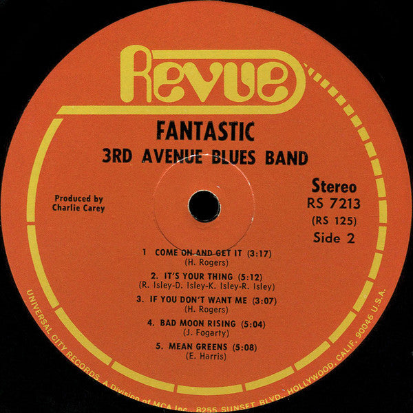 3rd Avenue Blues Band* - Fantastic - LP