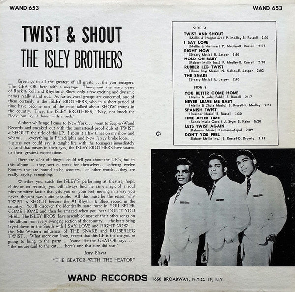 The Isley Brothers - Twist & Shout - LP