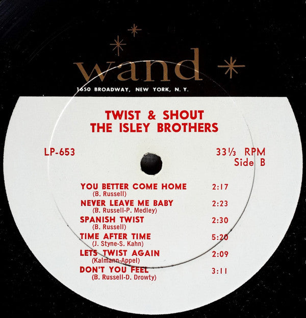 The Isley Brothers - Twist & Shout - LP