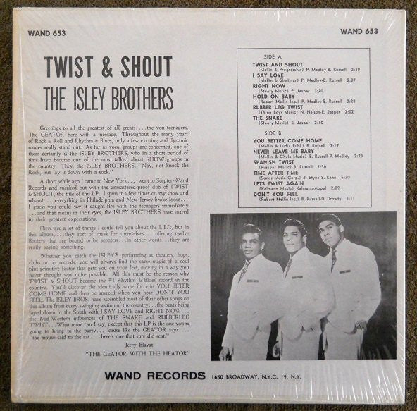 The Isley Brothers - Twist & Shout - LP