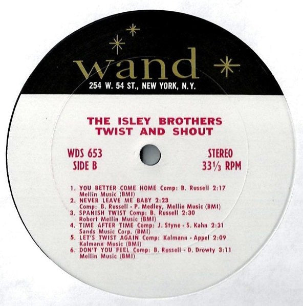 The Isley Brothers - Twist & Shout - LP