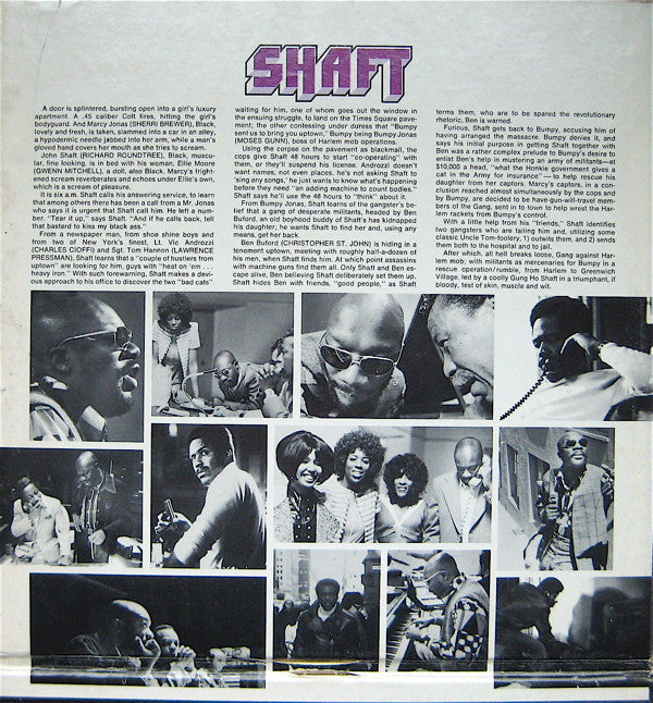 Isaac Hayes - Shaft - LP