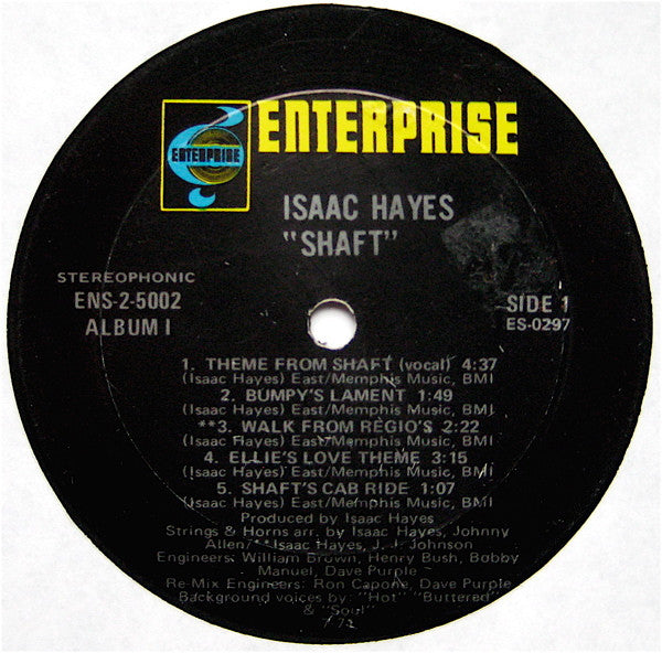 Isaac Hayes - Shaft - LP