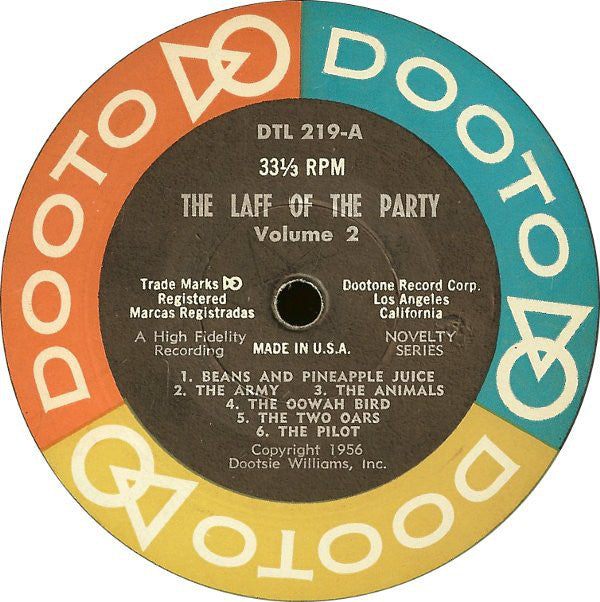 Redd Foxx - The Laff Of The Party (Volume 2) - LP