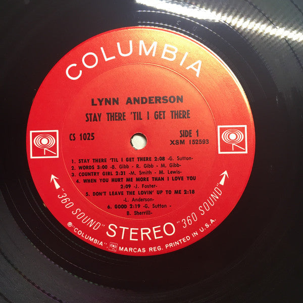 Lynn Anderson - Stay There 'Til I Get There - LP