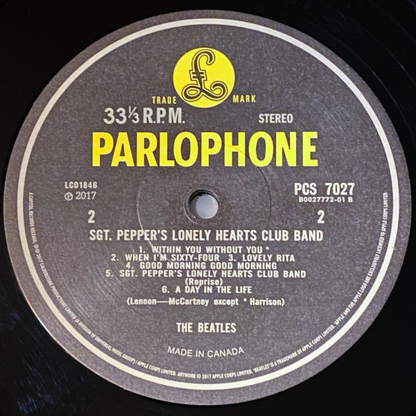 The Beatles - Sgt. Pepper's Lonely Hearts Club Band - LP