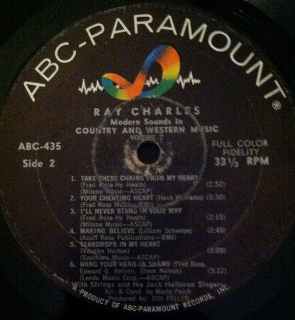 Ray Charles - Modern Sounds In Country And Western Music (Volume Two) - LP