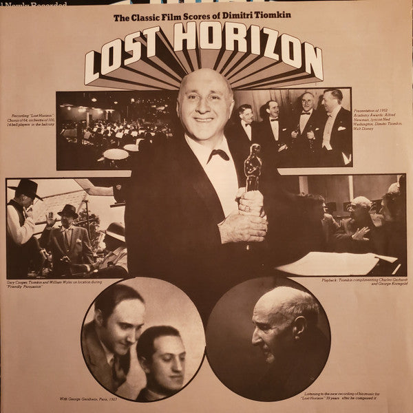Tiomkin* / National Philharmonic Orchestra - Lost Horizon - The Classic Film Scores Of Dimitri Tiomkin - LP