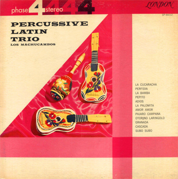 Los Machucambos - Percussive Latin Trio - LP
