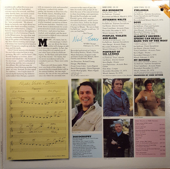 Ira Sullivan - Ira Sullivan - LP