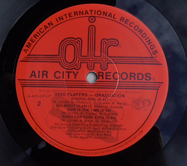 Ohio Players - Graduation - LP