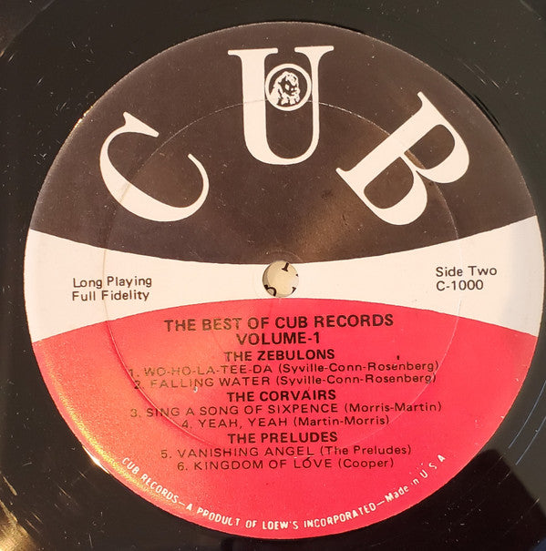Various - The Best of Cub Records Volume 1 - LP