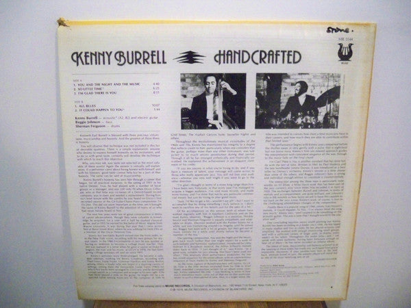 Kenny Burrell - Handcrafted - LP