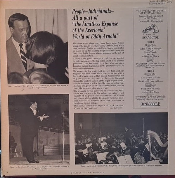 Eddy Arnold - The Everlovin' World Of Eddy Arnold - LP