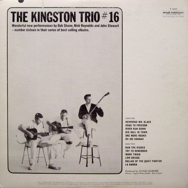 The Kingston Trio* - The Kingston Trio #16 - LP
