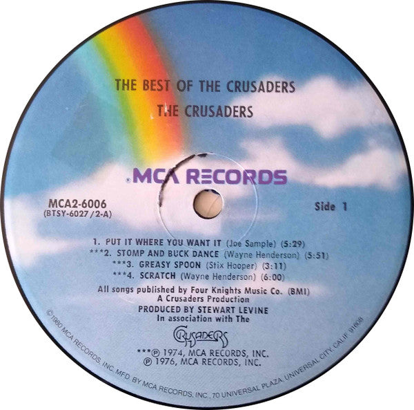 The Crusaders - The Best Of The Crusaders - LP