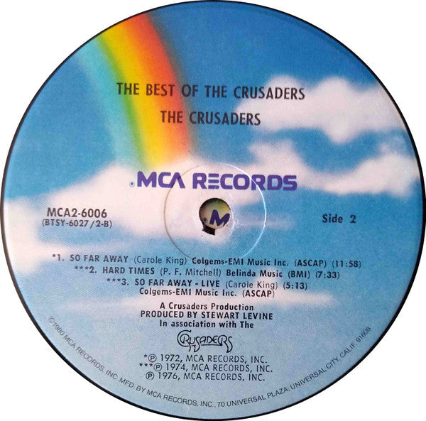 The Crusaders - The Best Of The Crusaders - LP