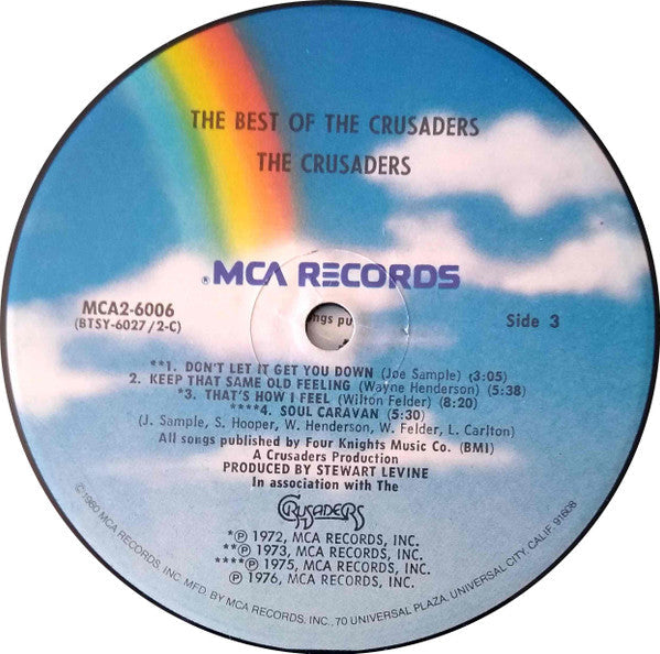The Crusaders - The Best Of The Crusaders - LP