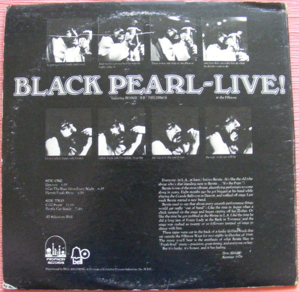 Black Pearl  - Live - LP