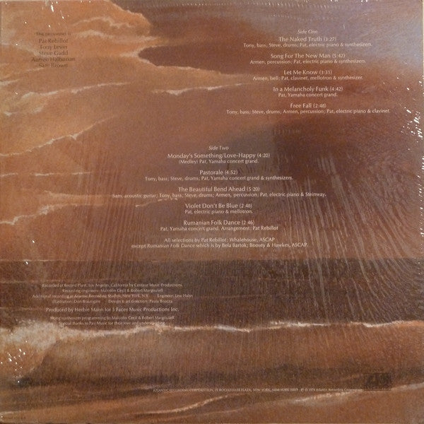 Pat Rebillot - Free Fall - LP