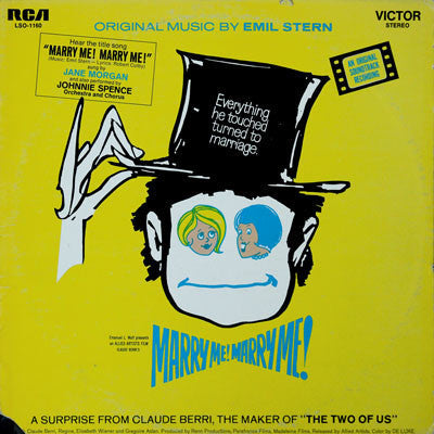 Emil Stern - Marry Me! Marry Me! (Original Soundtrack Recording) - LP