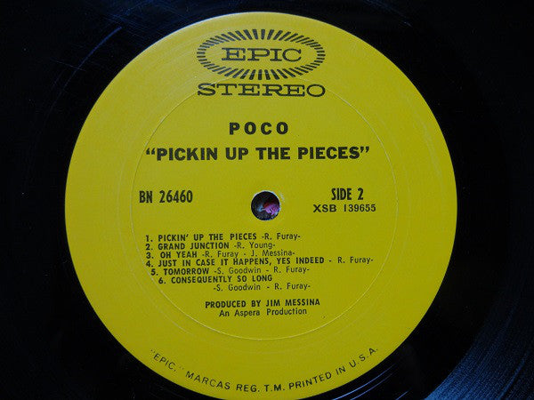 Poco (3) - Pickin' Up The Pieces - LP