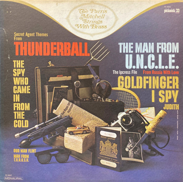 The Parris Mitchell Strings With Brass* - Thunderball - LP