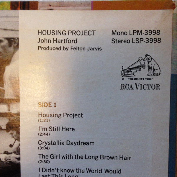 John Hartford - Housing Project - LP